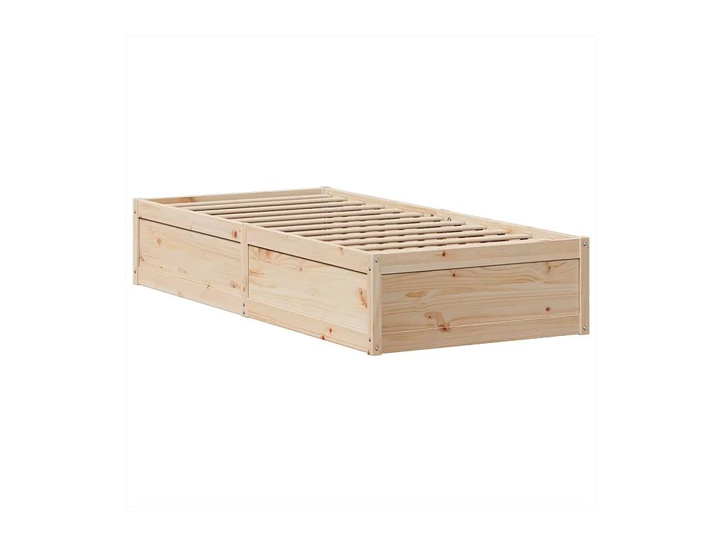 Bedframe zonder matras 90x190 cm massief grenenhout