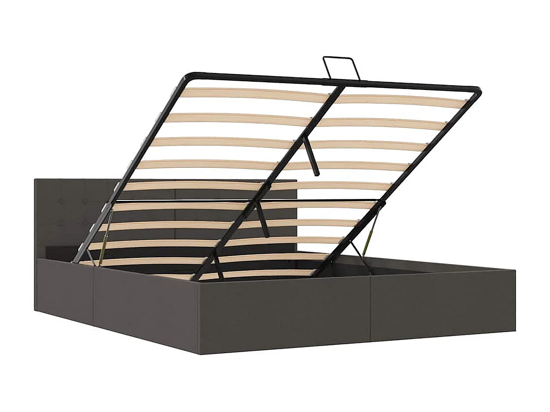 Hydraulisch opbergbedframe zonder matras 160x200 cm