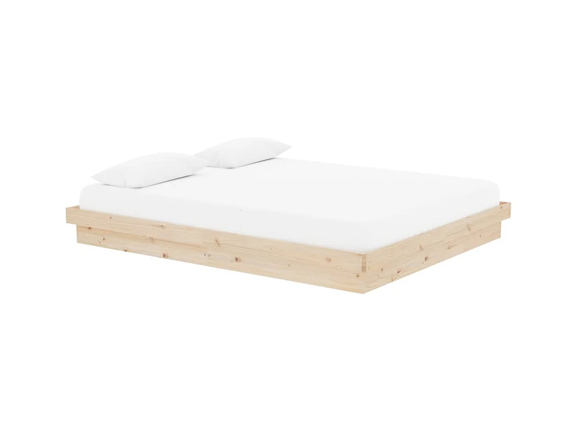 Massivholzbettgestell ohne Matratze 160x200 cm