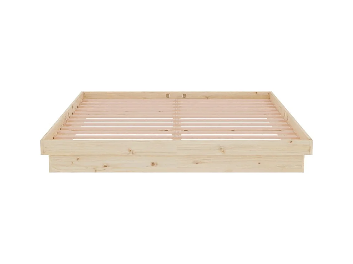 Massivholzbettgestell ohne Matratze 160x200 cm