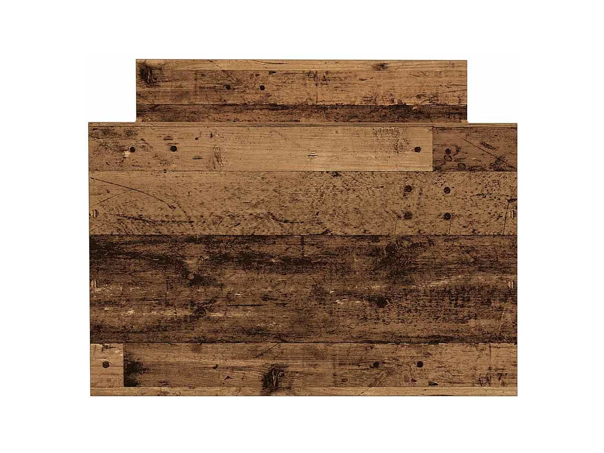 Struttura letto senza materasso in legno vecchio 100x200 cm in legno ingegnerizzato