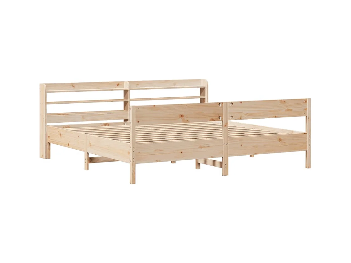 Bedframe zonder matras 180x200 cm massief grenenhout