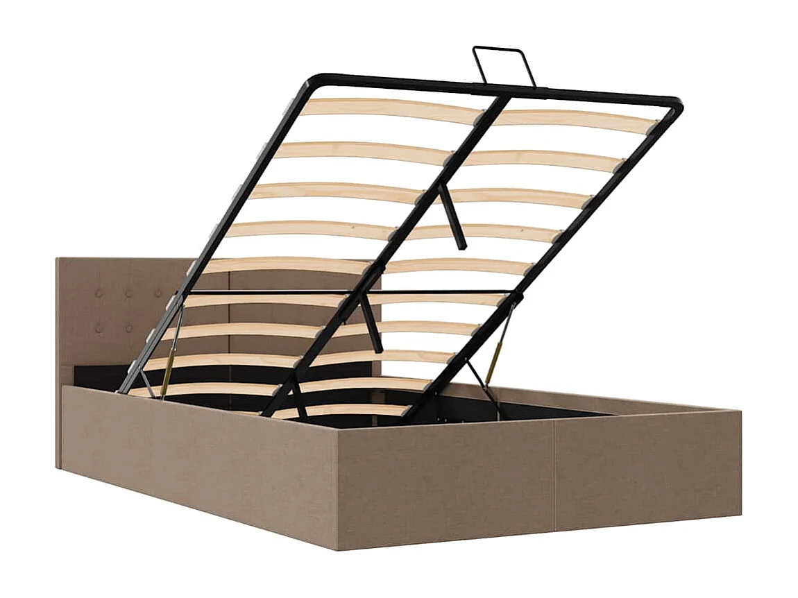 Hydraulisch opbergbedframe zonder matras 140x200 cm