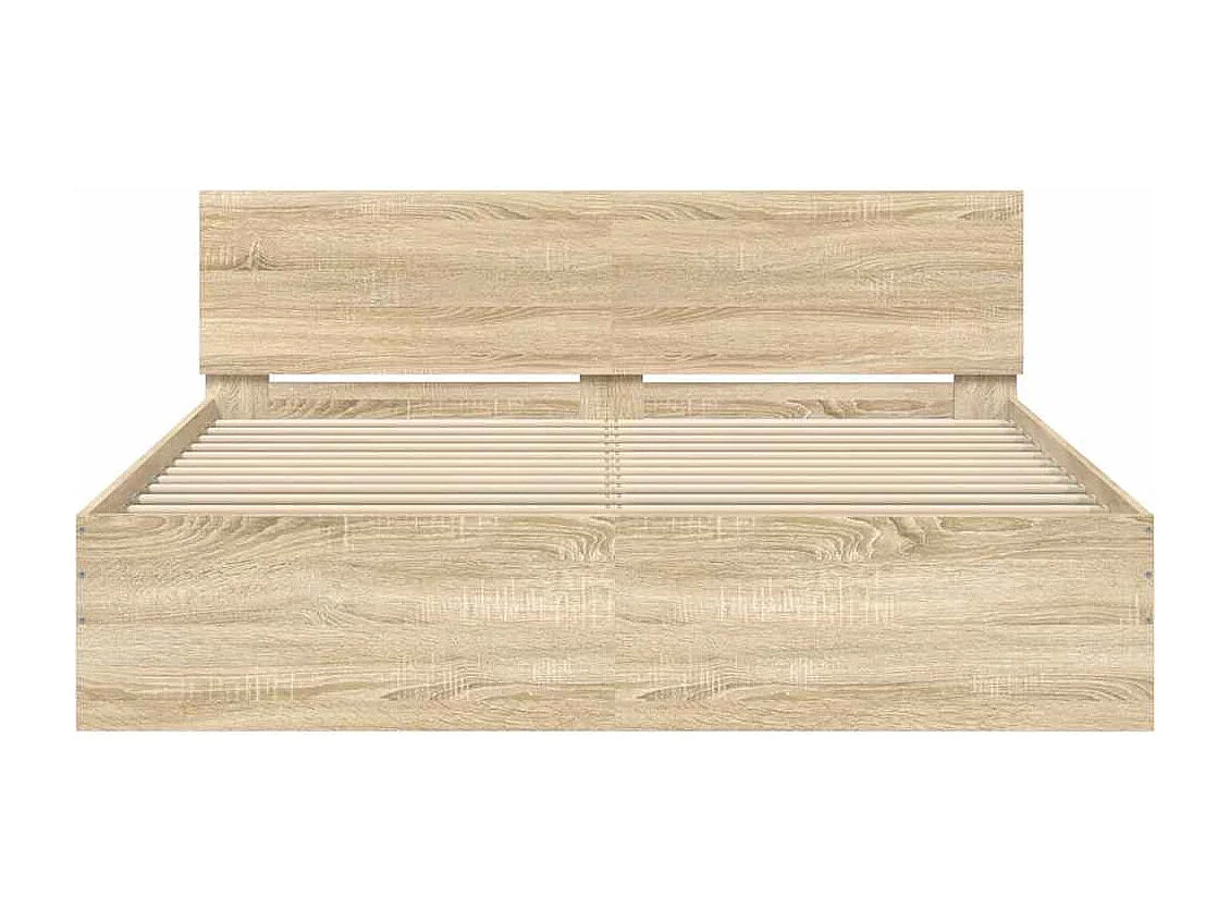 Bettgestell ohne Matratze Sonoma Eiche 140x200 cm