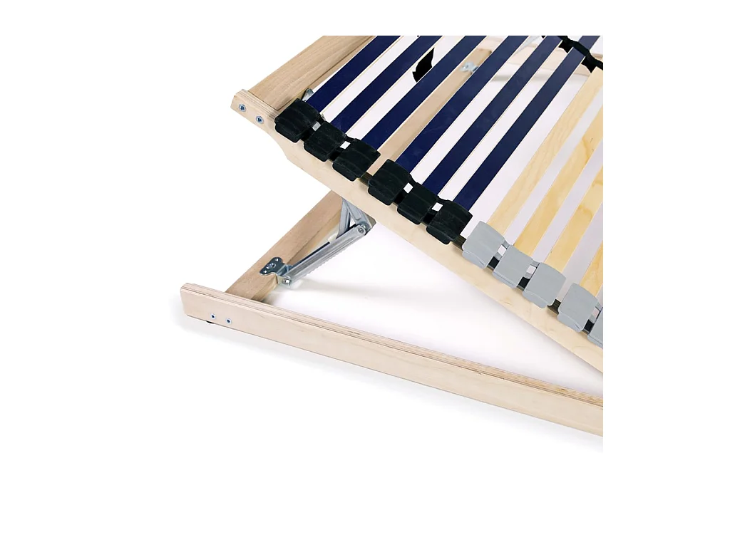 Lattenbodems zonder matras 2 stuks met 42 latten 80x200 cm