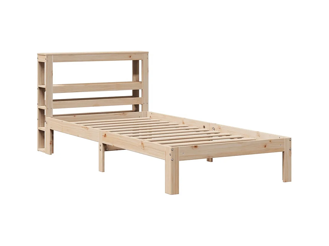 Bedframe met hoofdbord zonder matras 90x200 cm