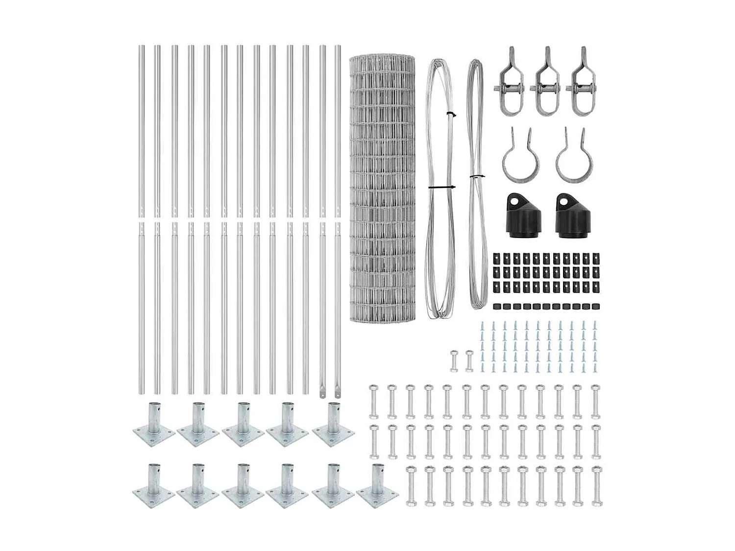 Estructura de cama sin colchón polipiel gris 140x200 cm