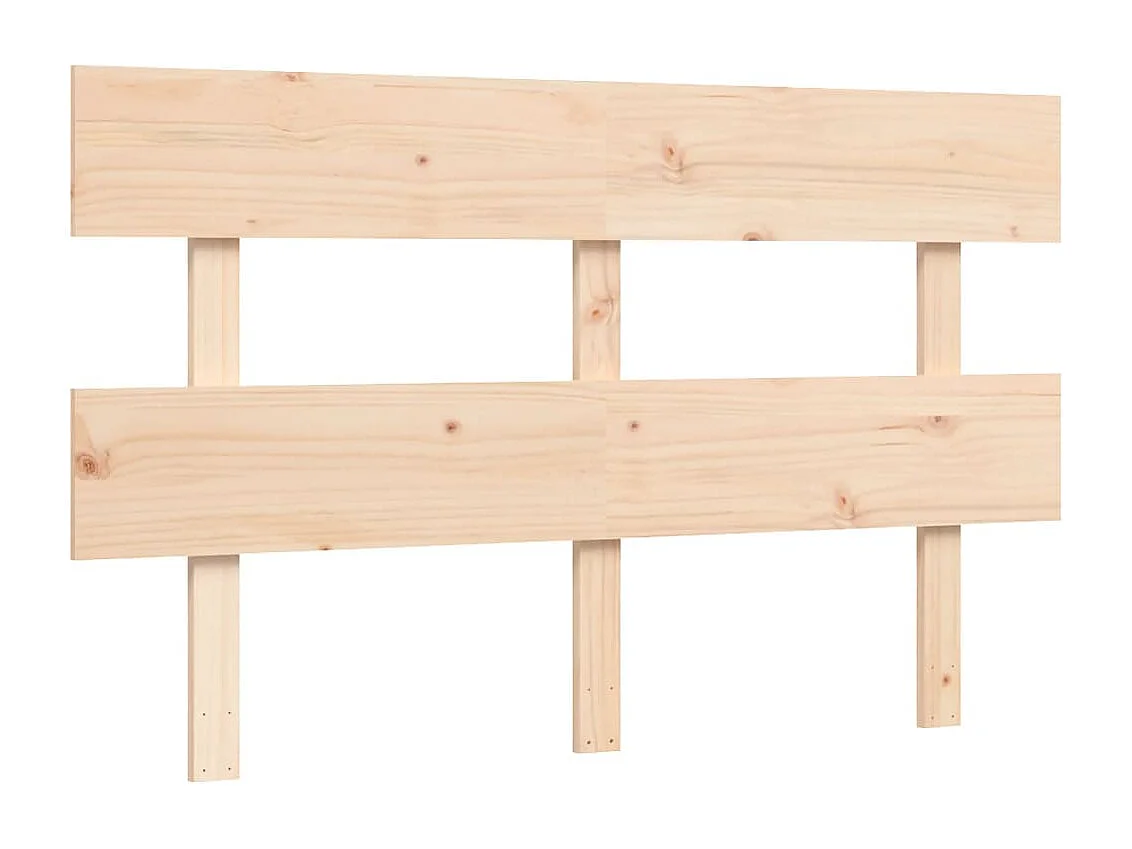 Cadre de lit sans matelas 140x200 cm bois massif de pin