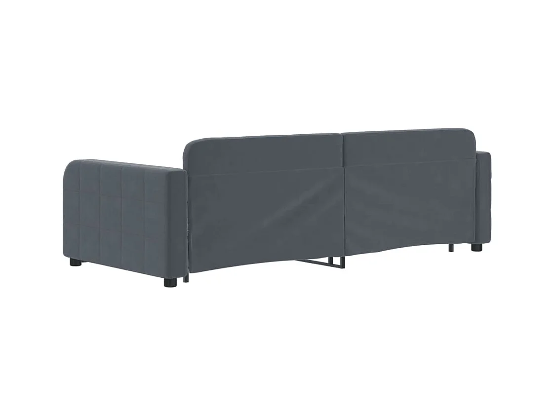 Dagbed met onderschuifbed en lades zonder matras 90x200 cm