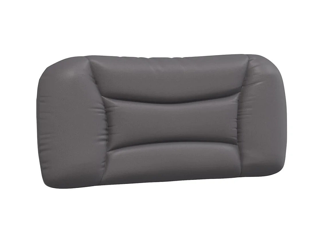 Struttura letto senza materasso grigio 90x200 cm similpelle