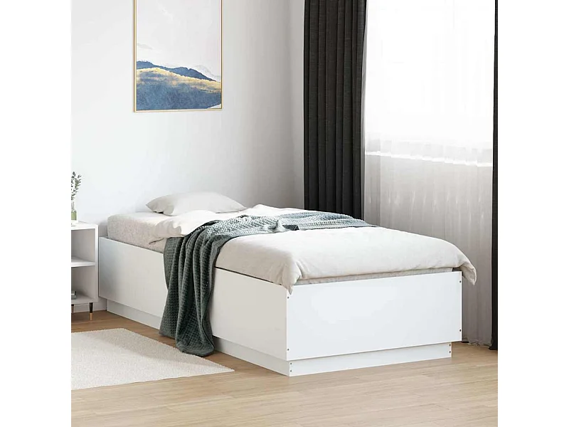 Bedframe zonder matras wit 100x200 cm