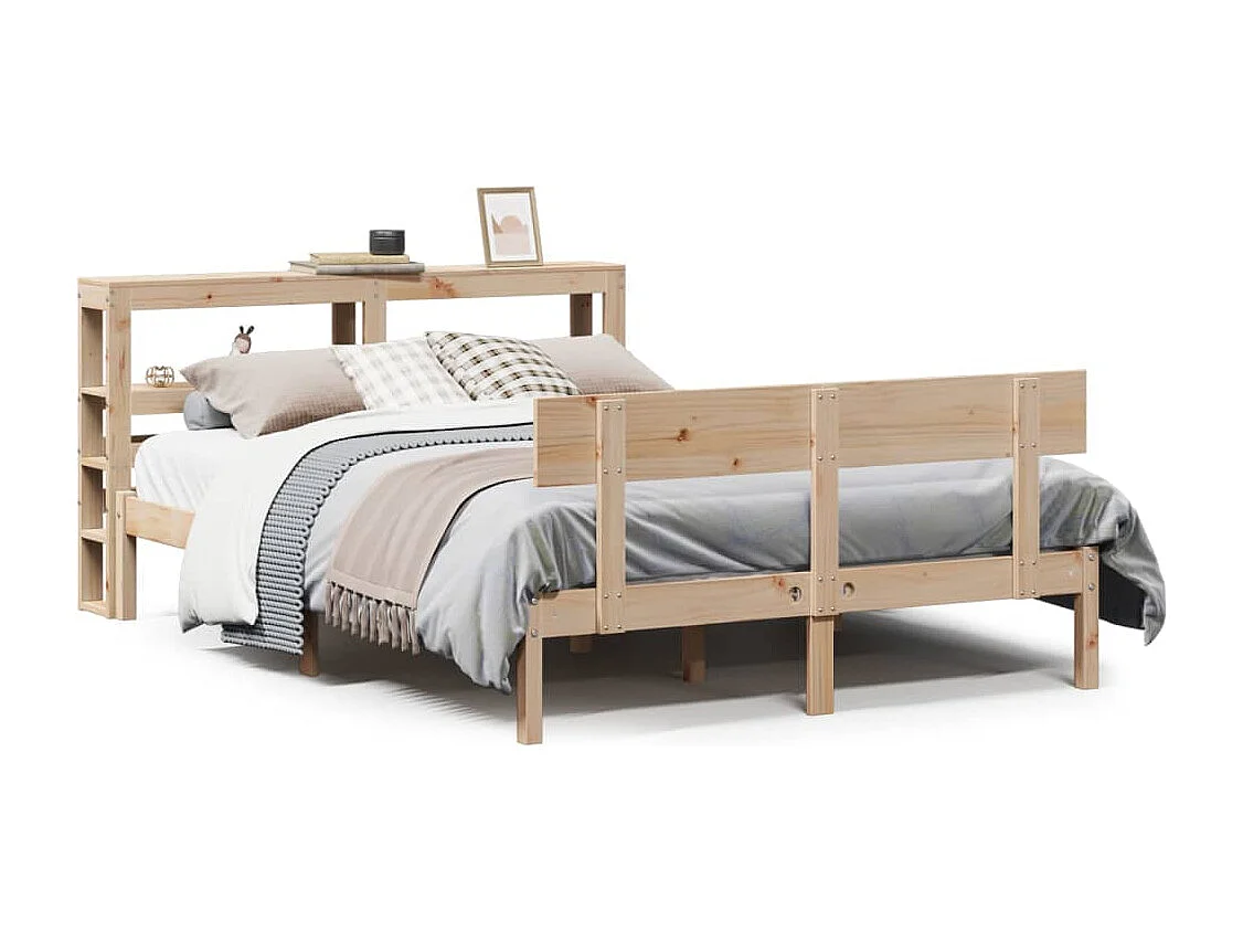 Bedframe zonder matras 160x200 cm massief grenenhout