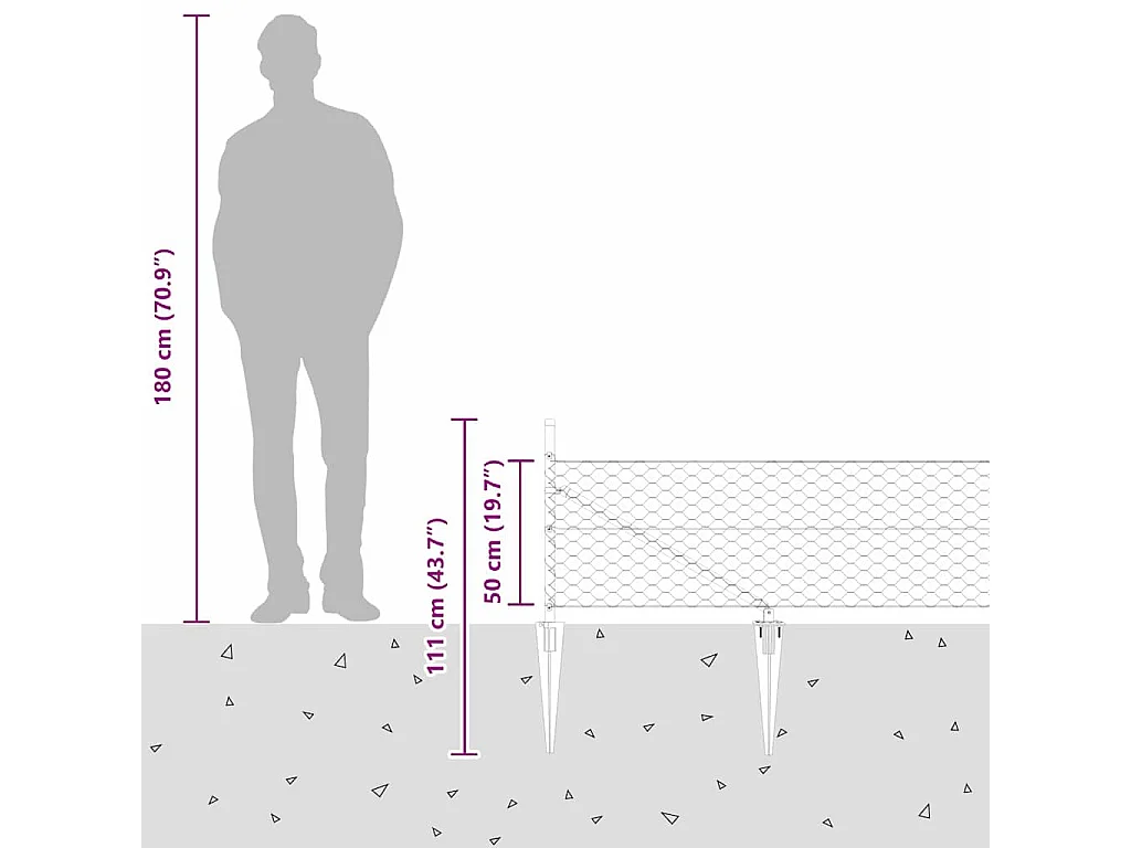 Lattenbodem met matras Donkerblauw 90x190 cm