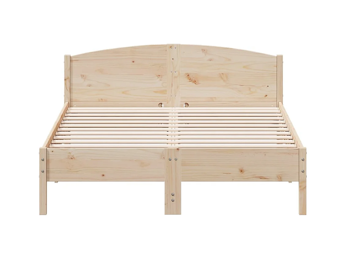 Bedframe zonder matras 160x200 cm massief grenenhout