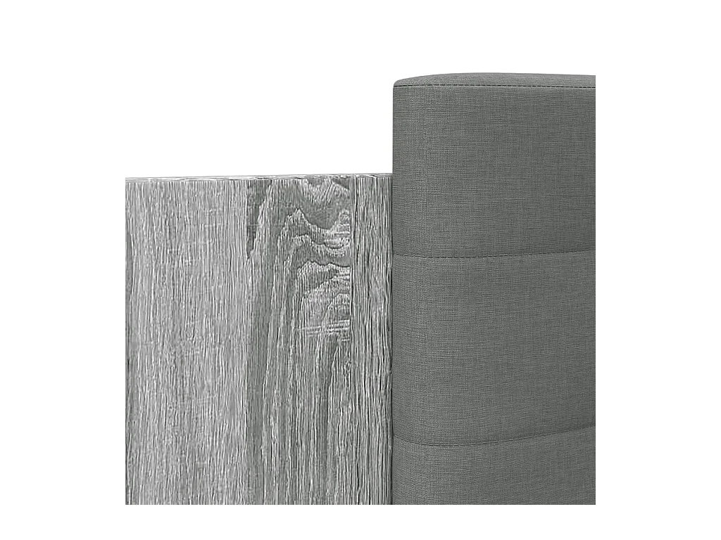 Bedframe zonder matras Sonoma grijs 90x200 cm