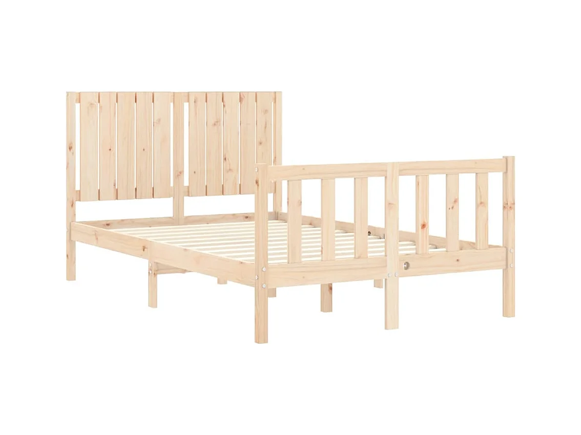 Bedframe zonder matras 120x200 cm massief grenenhout