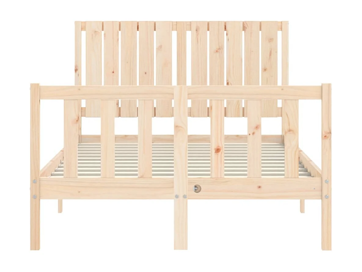 Bedframe zonder matras 120x200 cm massief grenenhout