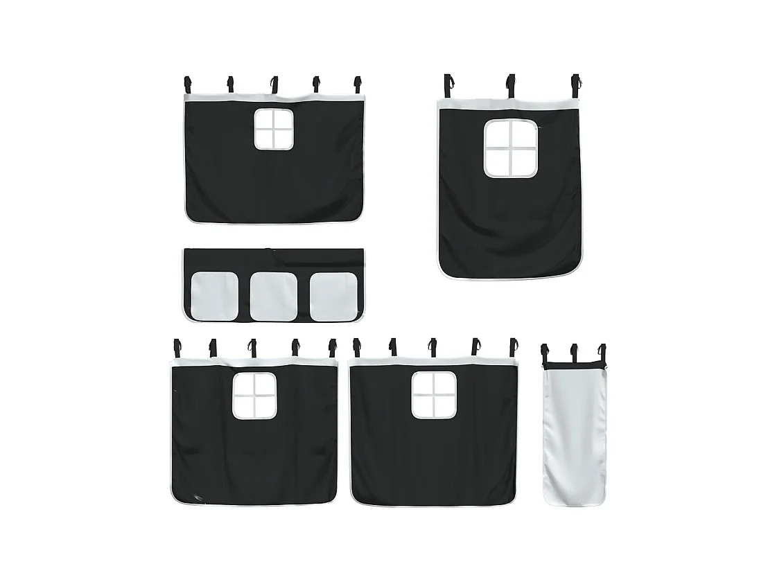 Stapelbed zonder matras 80x200 cm massief grenenhout