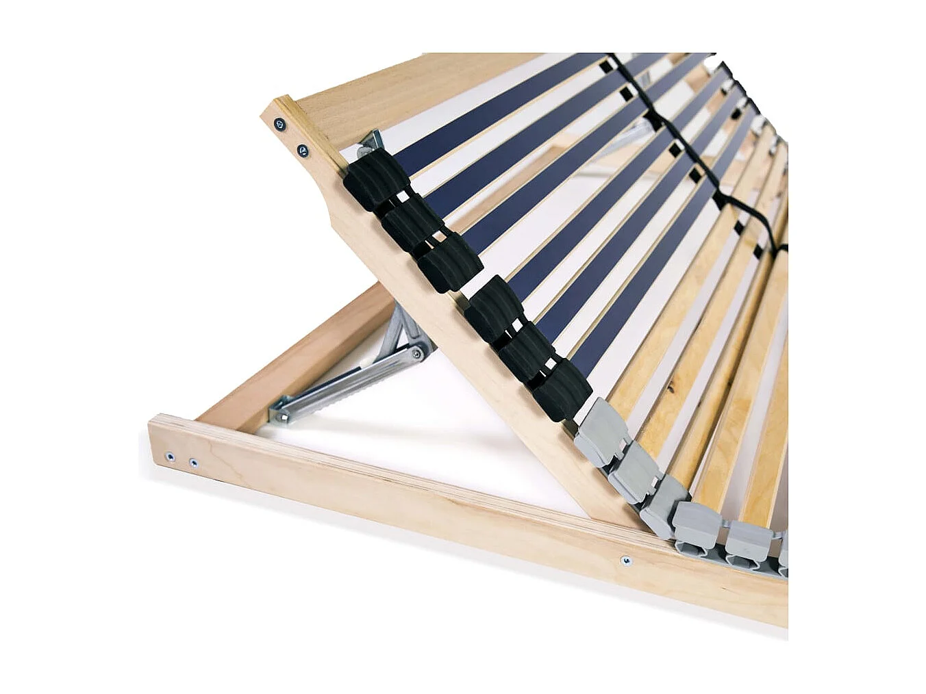 Lattenrost ohne Matratze mit 42 Latten 7 Zonen 140x200 cm