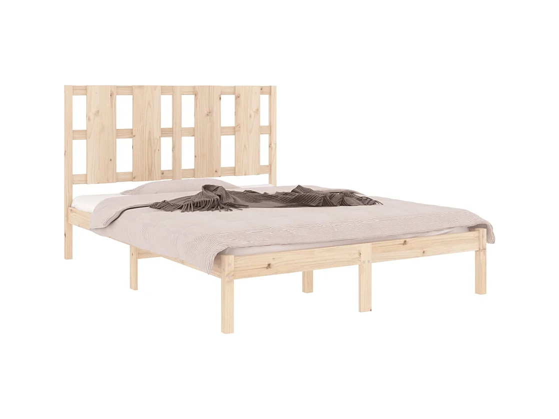Bedframe zonder matras 120x190 cm massief hout