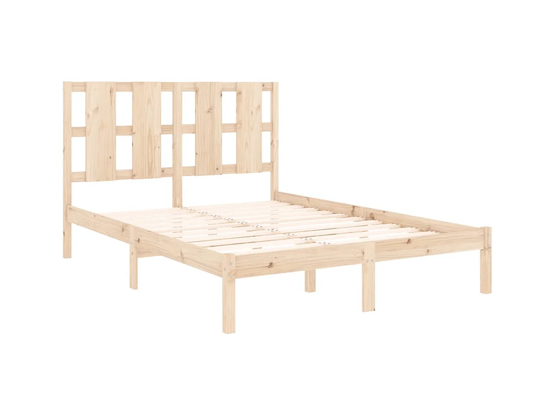 Bedframe zonder matras 120x190 cm massief hout