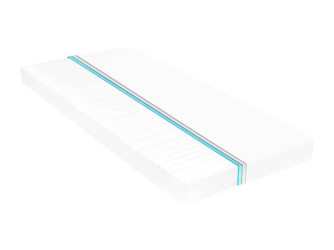 Lit de repos avec matelas 90x200 cm Bois de pin massif