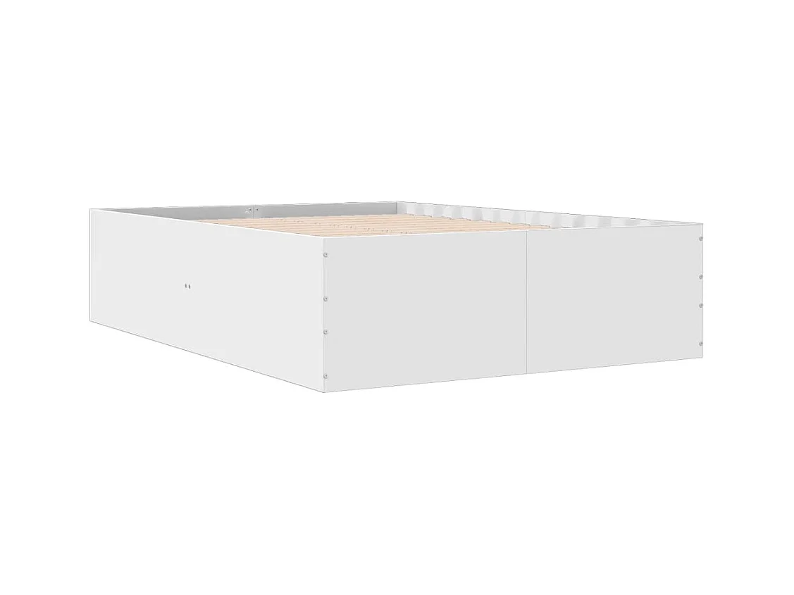 Bedframe zonder matras wit 135x190 cm