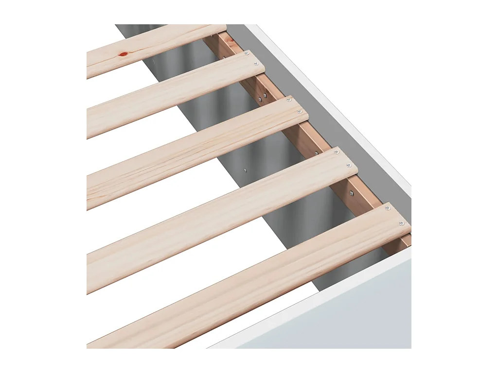 Bedframe zonder matras wit 135x190 cm