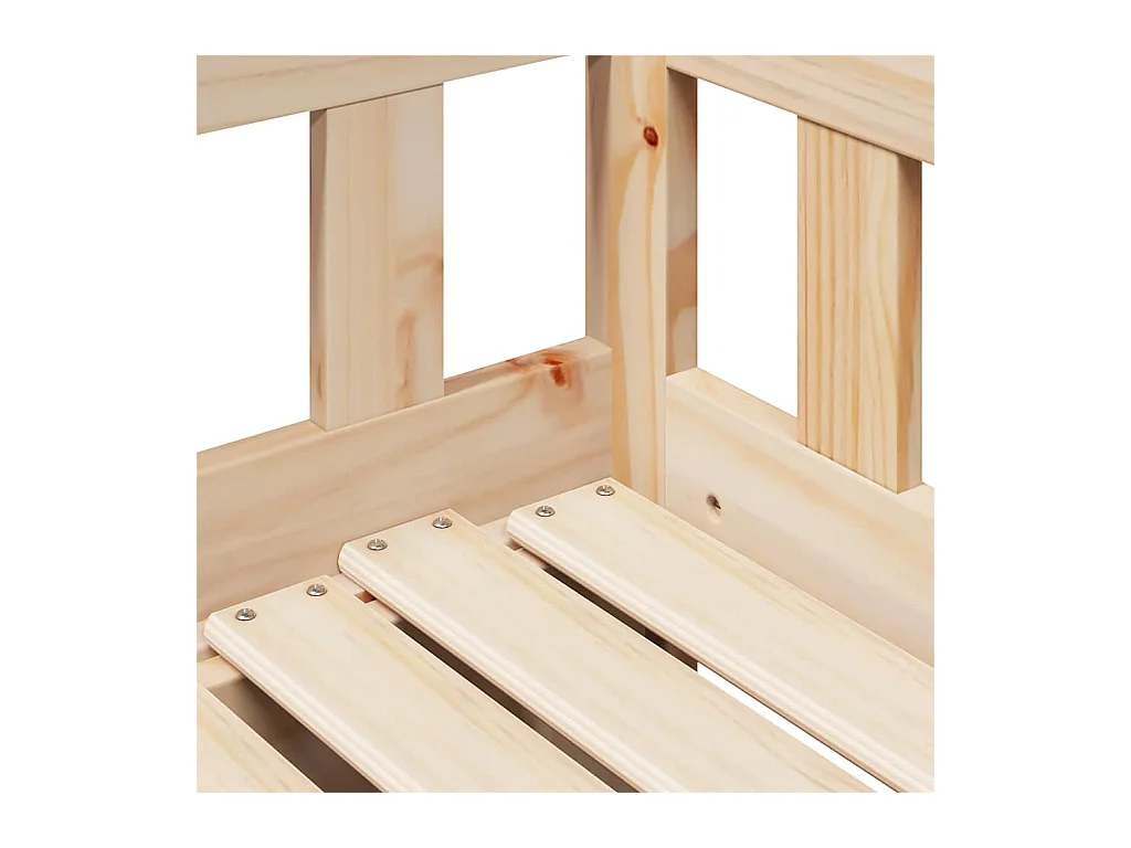 Divano letto con rotelle e cassetti senza materasso 90x200 cm