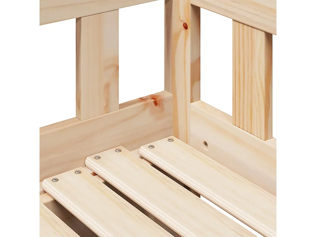 Divano letto con rotelle e cassetti senza materasso 90x200 cm