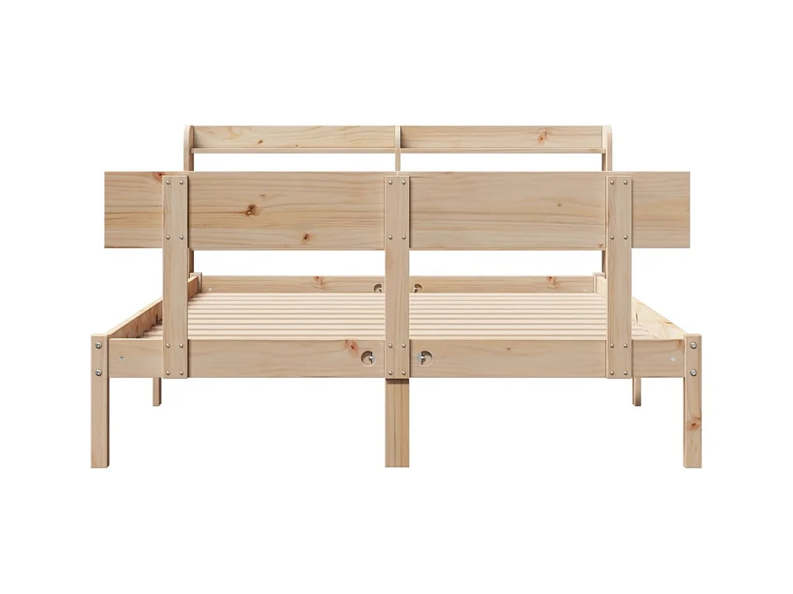 Bedframe zonder matras 160x200 cm massief grenenhout
