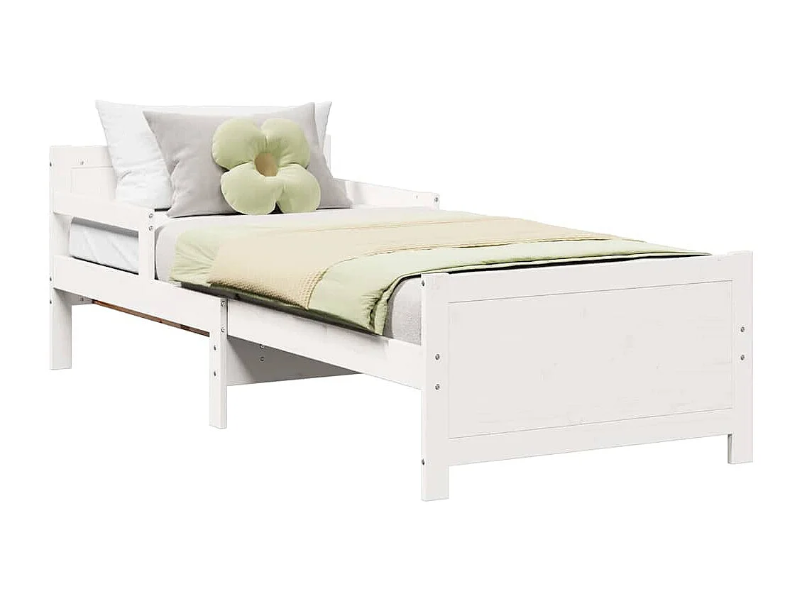 Cama infantil extensible Other Blanco 80 x 130 / 165 / 200 cm