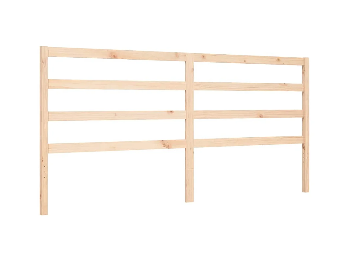 Bettgestell ohne Matratze 200x200 cm Kiefer Massivholz
