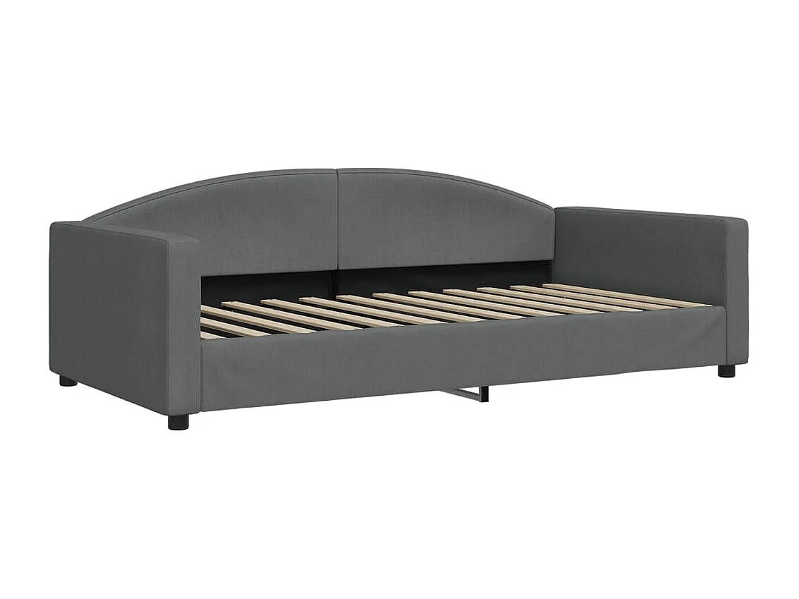 Divano letto con rotelle e cassetti senza materasso 100x200 cm