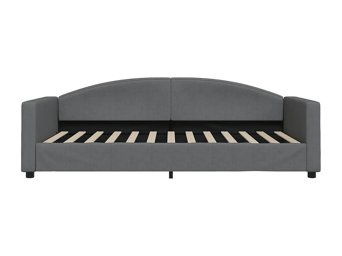 Divano letto con rotelle e cassetti senza materasso 100x200 cm