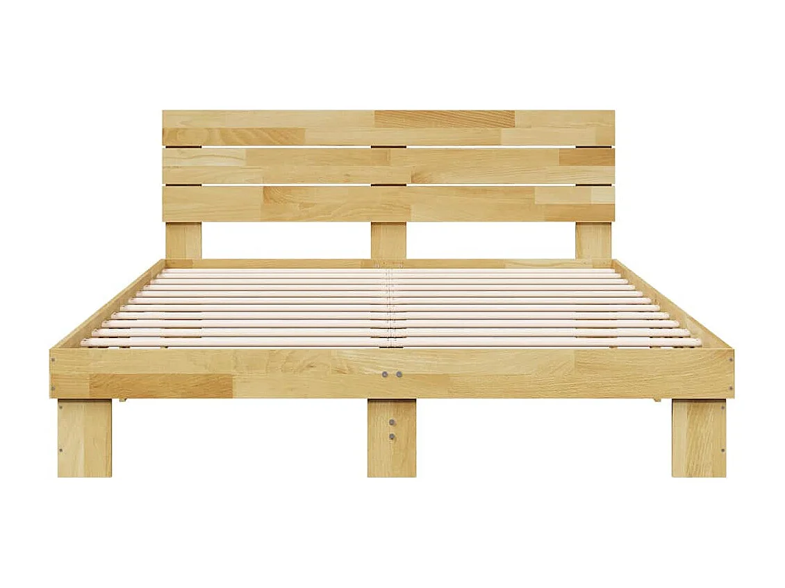 Bedframe met hoofdbord zonder matras 160 x 200 cm