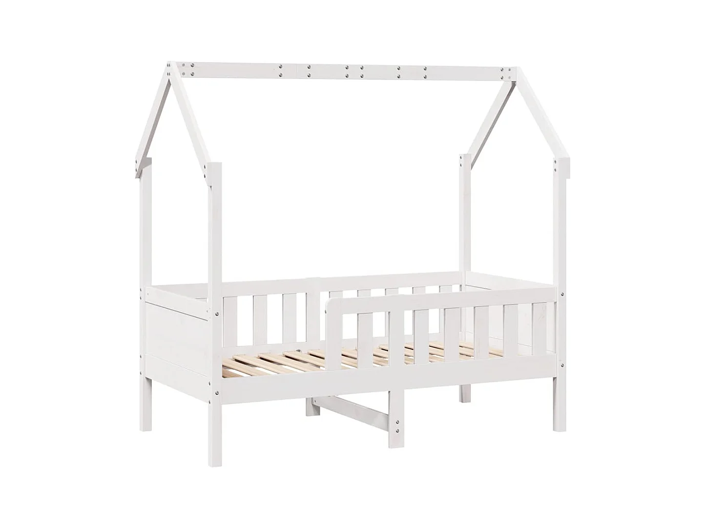 Estructura de cama infantil con cajones sin colchón 80x170 cm madera