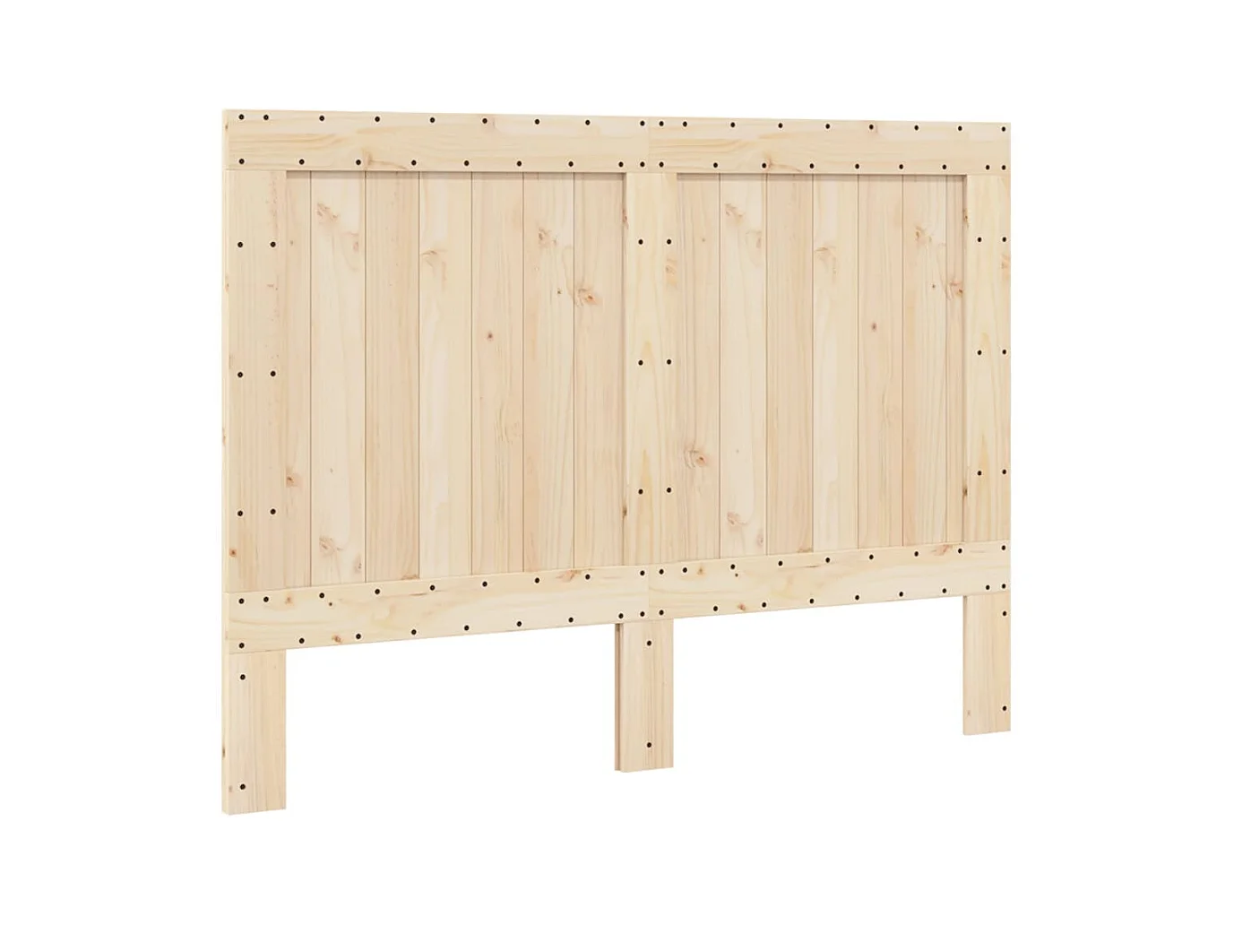 Bedframe zonder matras grijs 140x200 cm massief grenenhout