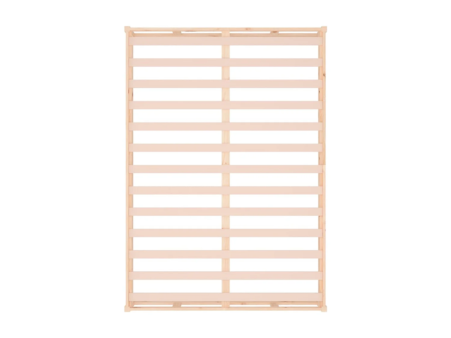 Bedframe zonder matras 200x200 cm massief hout