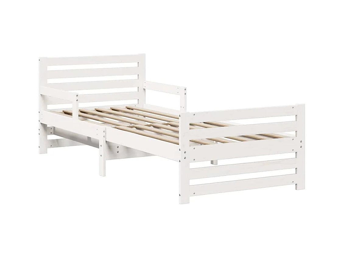 Lit extensible pour enfants Autre Blanc 80 x 130 / 165 / 200 cm