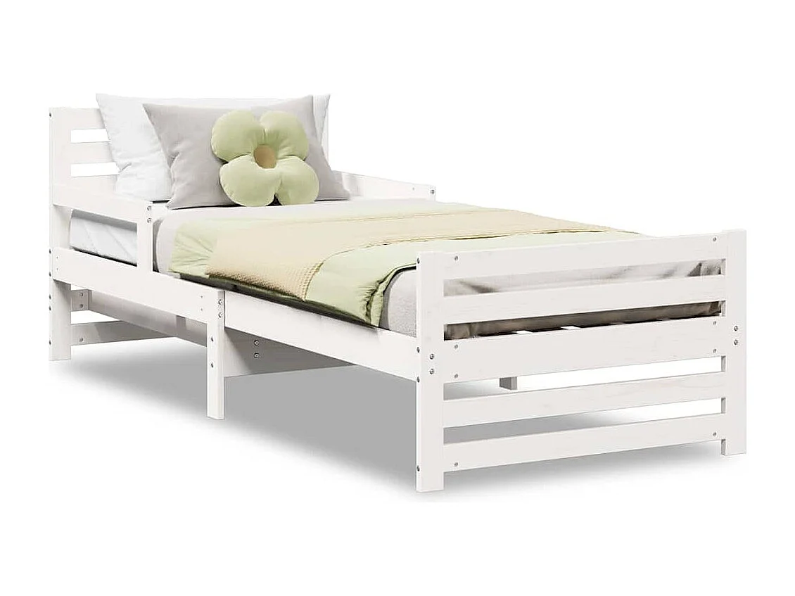 Lit extensible pour enfants Autre Blanc 80 x 130 / 165 / 200 cm