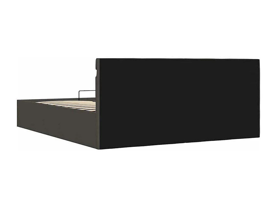 Cadre de lit à rangement hydraulique sans matelas 180x200 cm