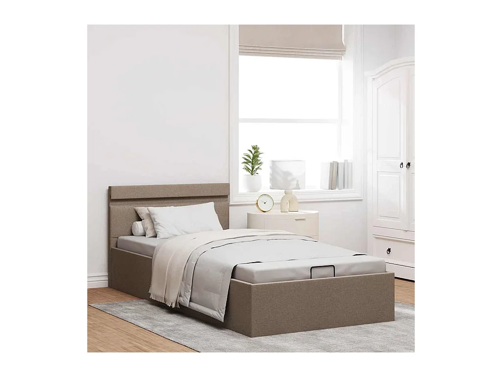 Rete letto contenitore idraulica senza materasso 90x200 cm