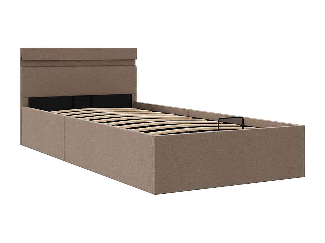 Somier hidráulico con canapé sin colchón 90x200 cm