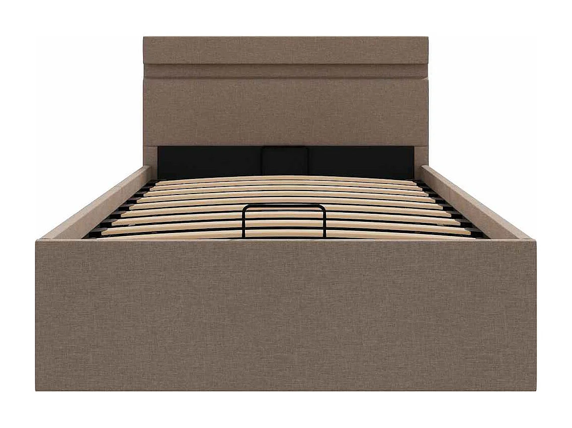 Somier hidráulico con canapé sin colchón 90x200 cm