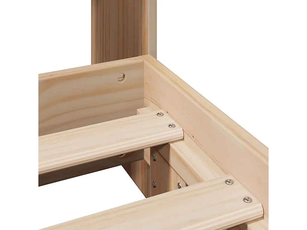 Bedframe zonder matras 90x190 cm massief grenenhout