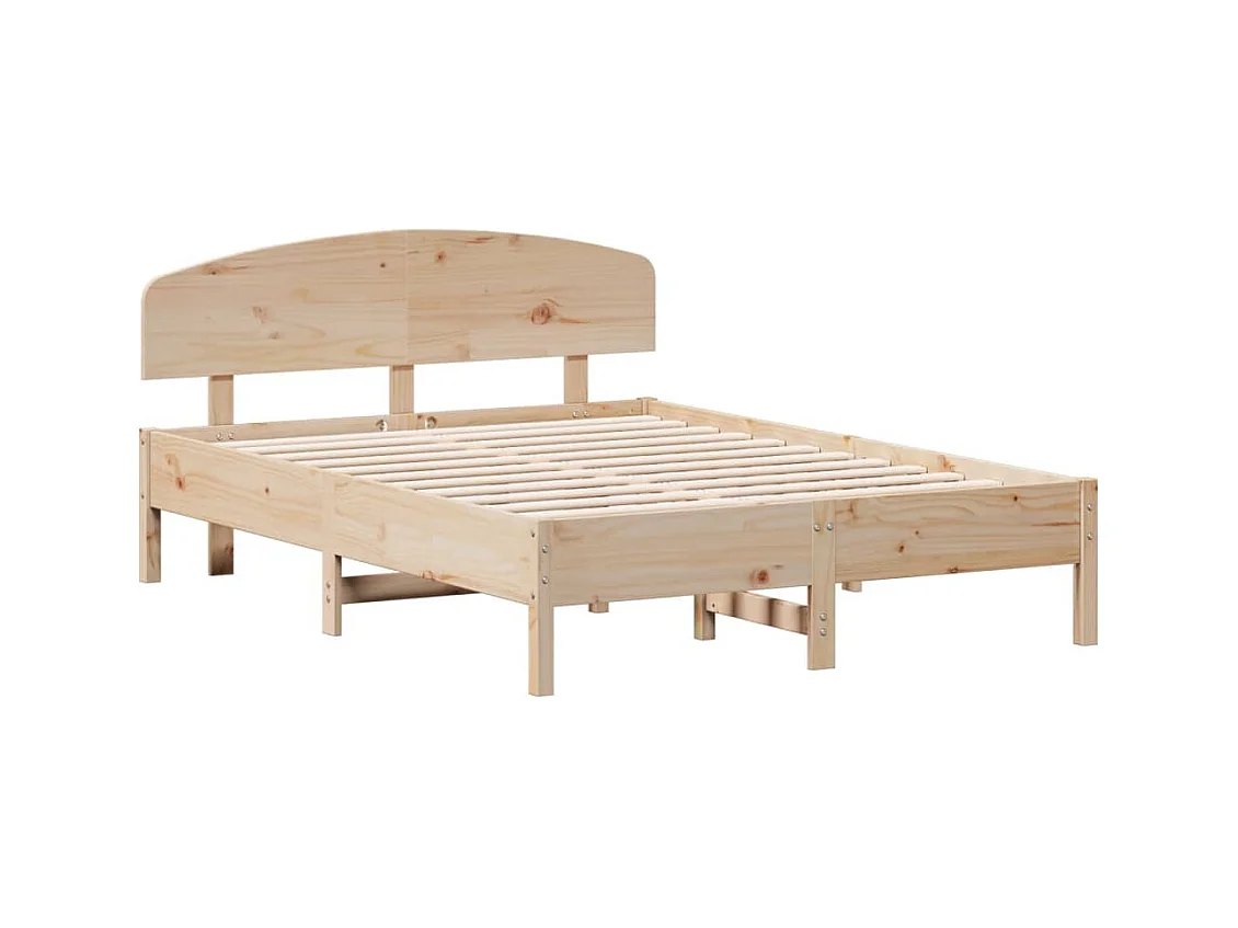 Bedframe zonder matras 120x190 cm massief grenenhout
