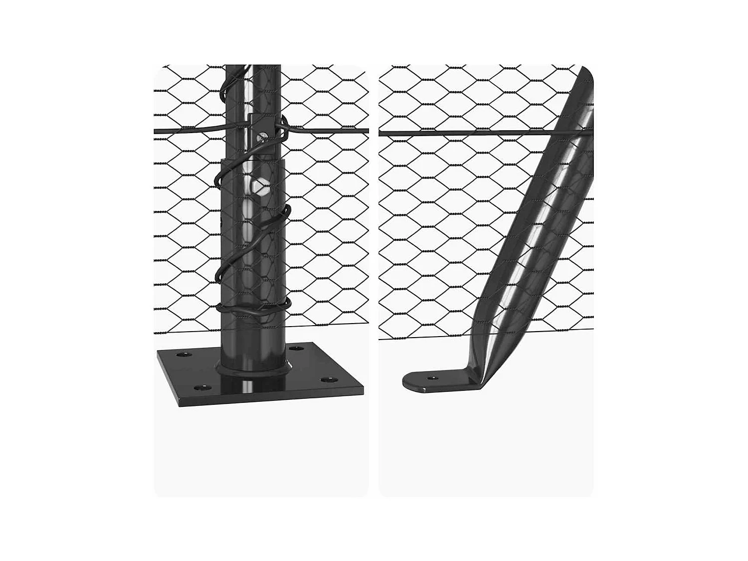 Bedframe zonder matras zwart massief grenenhout 200x200 cm