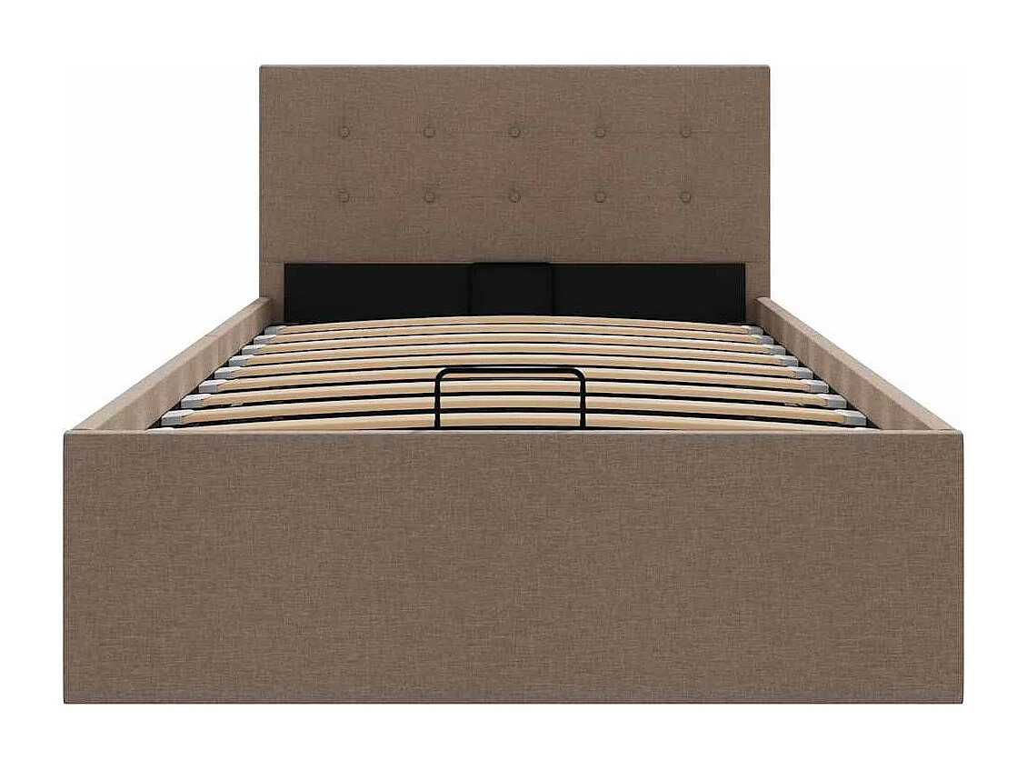 Somier hidráulico con canapé sin colchón 90x200 cm