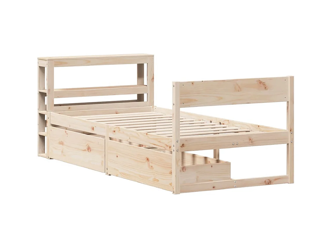 Bedframe zonder matras 90x190 cm massief grenenhout